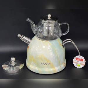 کتری رنگی و قوری سوتی