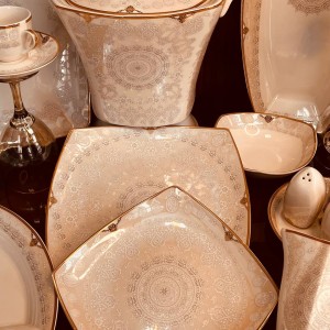 چینی پردیس کاشان ساندار طلایی
