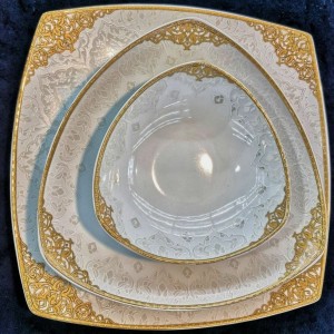 چینی پردیس طرح بوگاتی طلایی