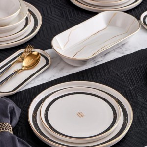 سرویس غذا خوری marble plus