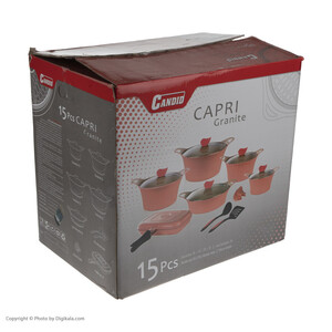 سرویس پخت و پز 15 پارچه کاندید مدل CAPRI کد 03