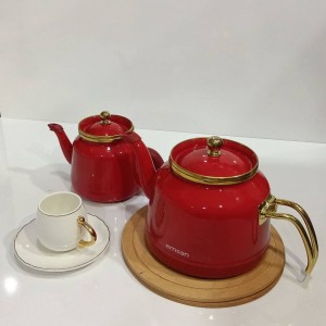 کتری قوری لعابی امسان