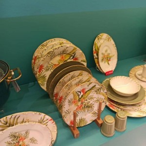 سرویس غذا خوری طرح هاوایی 28پارچه 