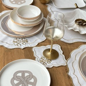 سرویس غذا خوری مدل Lazio  محصول Decovien ترکیه