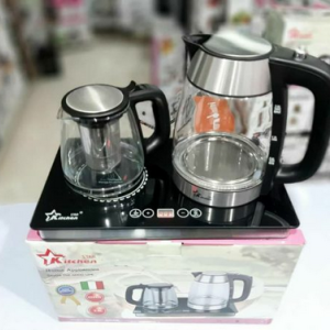 چای ساز صفحه ای دسینی مدل 8008 شیشه ای