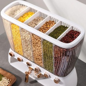 جا حبوباتی 6 خانه اکرولیک