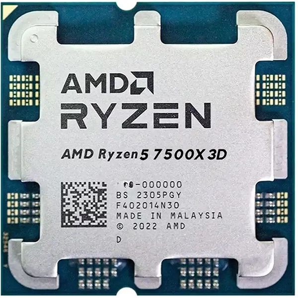 پردازنده مرکزی ای ام دی مدل Ryzen 5 7500X3D Tray