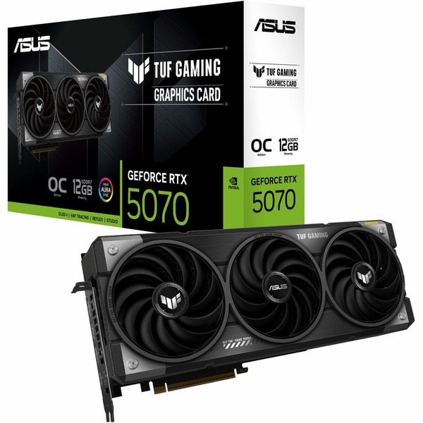 کارت گرافیک ایسوس مدل TUF Gaming RTX 5070 12GB OC GDDR7  (فروش فقط با سیستم کامل)