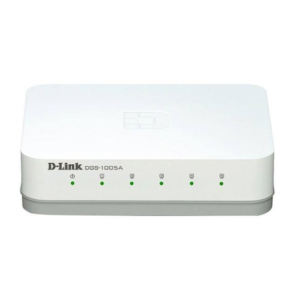 سوییچ دسکتاپ 5 پورت گیگابیتی دی-لینک مدل DGS-1005A
