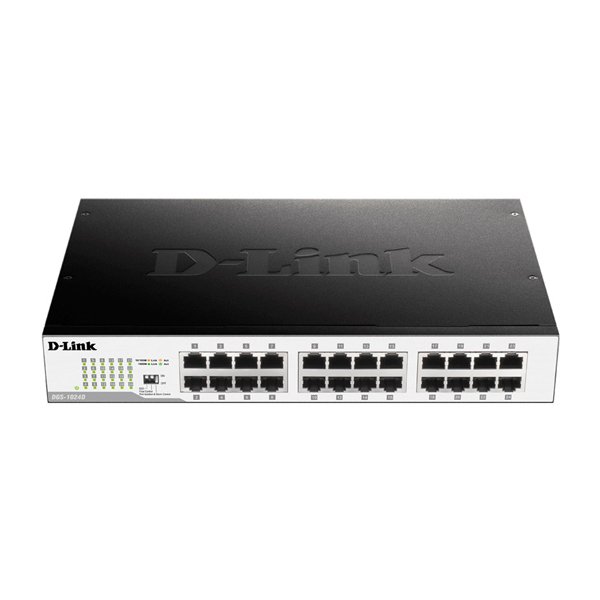 سوییچ دسکتاپ 24 پورت گیگابیتی دی-لینک مدل DGS 1024D