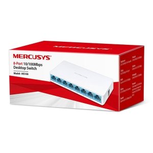 سوییچ 8 پورت مگابیت و دسکتاپ مرکوسیس MS108