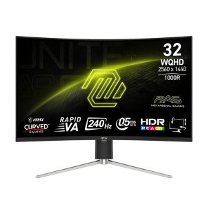 مانیتور گیمینگ خمیده ام اس آی مدل MAG 325CQRXF E2 سایز 32 اینچ