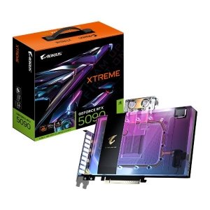کارت گرافیک گیگابایت مدل AORUS GeForce RTX  5090 XTREME WATERFORCE WB 32G