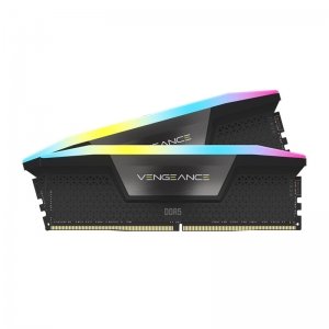 رم کورسیر مدل VENGEANCE RGB 32GB (2x16GB) 6400MHz DDR5 CL36