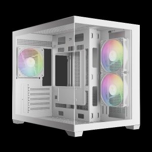 کیس کامپیوتر گیم دیاس مدل AURA GC10M V2 WH ARGB