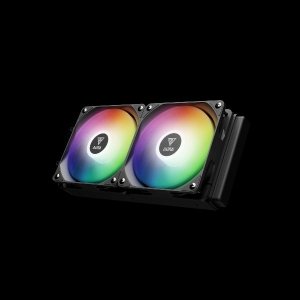 خنک کننده مایع پردازنده گیم دیاس مدل AURA GL240 DIGITAL