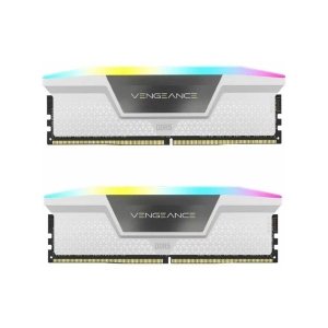 حافظه رم کورسیر مدل VENGEANCE RGB 32GB 16GBx2 6000MHz CL36 WH