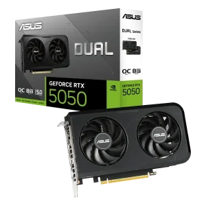 کارت گرافیک ایسوس مدل ASUS GeForce RTX 5050 Dual 8GB OC GDDR6
