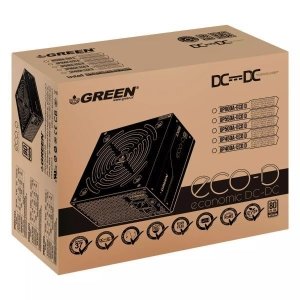 منبع تغذیه کامپیوتر گرین مدل  GP400A-ECO D Rev3.1 Bronze