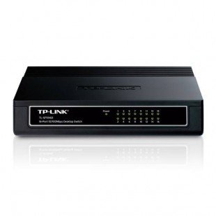 سوییچ 16 پورت مگابیتی و دسکتاپ تی پی-لینک مدل TL-SF1016D