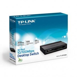 سوییچ 16 پورت مگابیتی و دسکتاپ تی پی-لینک مدل TL-SF1016D