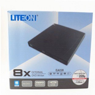 درایو DVD اکسترنال لایتون مدل eLAU108