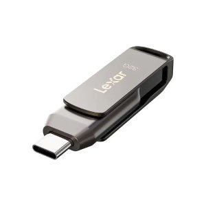 فلش مموری 64 گیگبایت لکسار مدل JumpDrive Dual Drive D400