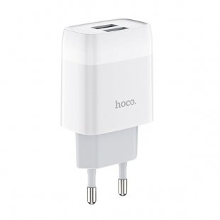 شارژر دیواری هوکو مدل C73A به همراه کابل تبدیل microUSB