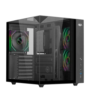 کیس کامپیوتر اوست مدل AWEST AQ15 TG-B