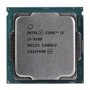 پردازنده مرکزی اینتل سری Coffee Lake مدل Core i3 9100 Tray به صورت باندل