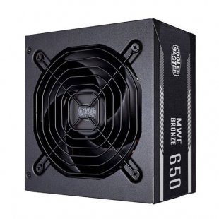 منبع تغذیه کامپیوتر کولر مستر مدل MWE Bronze 650