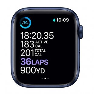 ساعت هوشمند اپل سری 6 مدل Aluminum Case 44mm