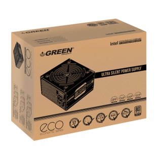 منبع تغذیه کامپیوتر گرین مدل GP300A-ECO Rev3.1