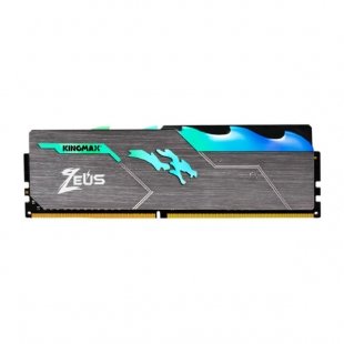حافظه رم دسکتاپ کینگ مکس مدل Zeus Dragon RGB CL17 16GB DDR4 3200Mhz