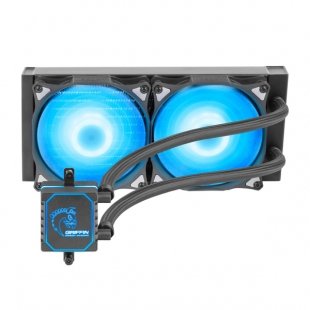 خنک کننده پردازنده گرین مدل GLACIER 240 ARGB به همراه براکت LGA 1700(فروش فقط با سیستم کامل)