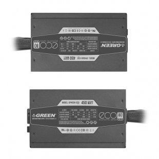 منبع تغذیه کامپیوتر گرین مدل GP450A-ECO Rev3.1