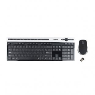 کیبورد و موس بی سیم گرین مدل GKM-505W با حروف فارسی