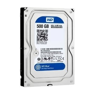 هارد دیسک اینترنال وسترن دیجیتال مدل WD BLUE WD5000AAKX ظرفیت 500 گیگابایت