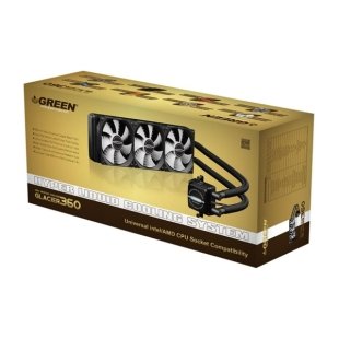 خنک کننده پردازنده گرین مدل GLACIER 360 به همراه براکت LGA 1700(فروش فقط با سیستم کامل)