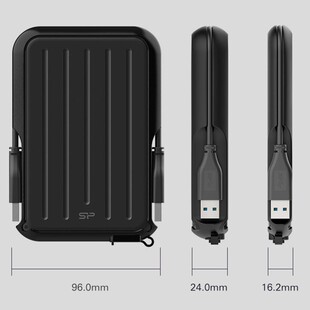 هارد اکسترنال سیلیکون پاور مدل Armor A66 ظرفیت 5 ترابایت
