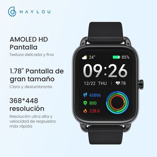 ساعت هوشمند هایلو مدل HAM Haylou RS4 LS12 Smart Watch IP68 Waterproof Smartwatch