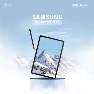 تبلت سامسونگ مدل Galaxy Tab S7 FE LTE SM-T735 ظرفیت 64 گیگابایت