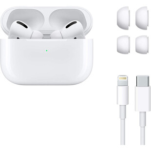 هدفون بی سیم اپل مدل AirPods Pro New همراه با محفظه شارژ