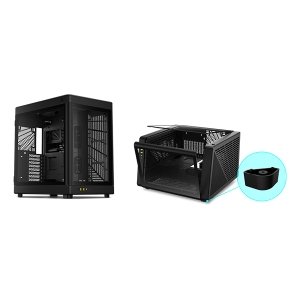 کیس گیم دیاس مدل NESO P1 BW Black