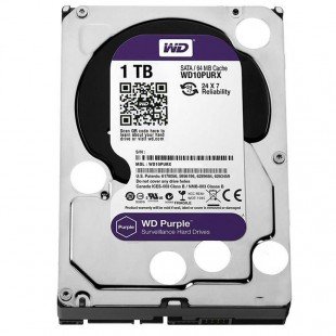 هارددیسک اینترنال وسترن دیجیتال مدل WD 1TB PURPLE