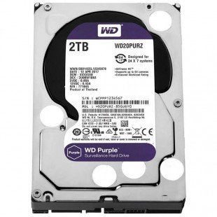 هارددیسک اینترنال وسترن دیجیتال مدل  WD 2TB PURPLE NEW