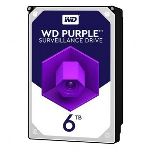 هارددیسک اینترنال وسترن دیجیتال مدل  WD 6TB PURPLE