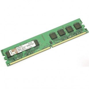رم کامپيوتر کينگستون مدل  DDR2 FSB 800MHz  ظرفيت 2 گيگابايت CL6