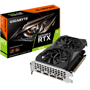 کارت گرافیک گیگابایت مدل GeForce RTX 3050 WINDFORCE OC 6GB
