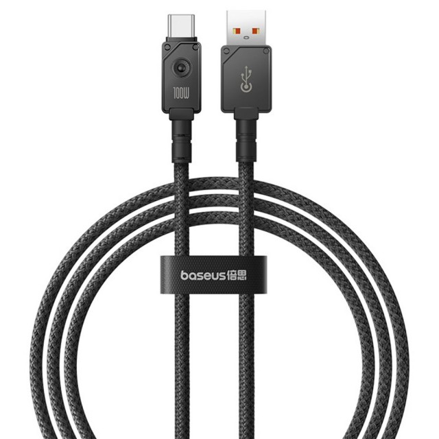 کابل شارژ USB به Type-C بیسوس مدل Unbreakable CB000050 P10355801111-00 طول 1 متر توان 100 وات